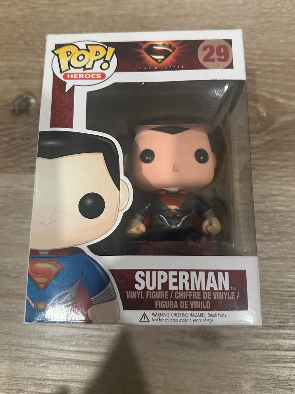 2013 Heroes Superman #29 - Man of Steel Funko Pop!